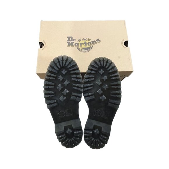 Dr. Martens 1461 Platform Oxfords — Vintage Taupe Leather — Women’s 8 NIB - Picture 7 of 13